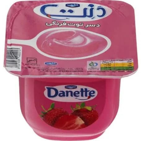 دسر دنت توت فرنگی 100گرم