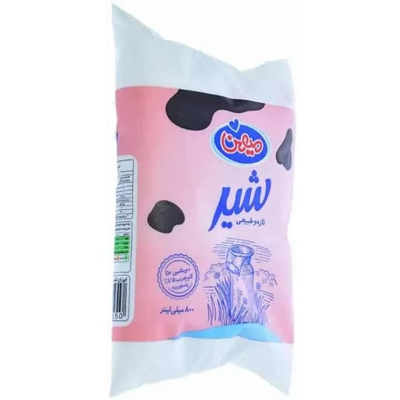 شیر میهن کم چرب ویتامین دی نایلونی 900میل