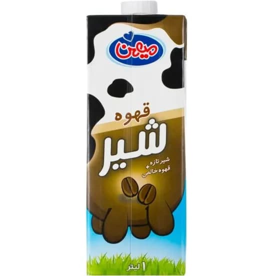 شیر قهوه میهن پاکتی 1لیتر