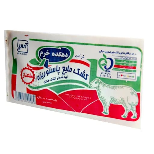 کشک مایع دهکده خرم پاکتی 200گرم