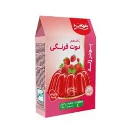 پودر ژله فرمند توت فرنگی 100گرم