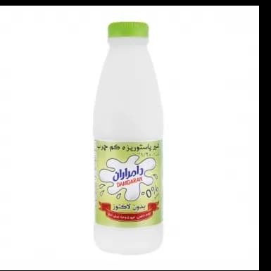 شیر دامداران بدون لاکتوز بطری 1لیتر