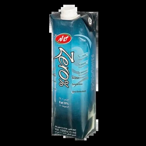 شیر کاله زیرو پاکتی 1لیتر