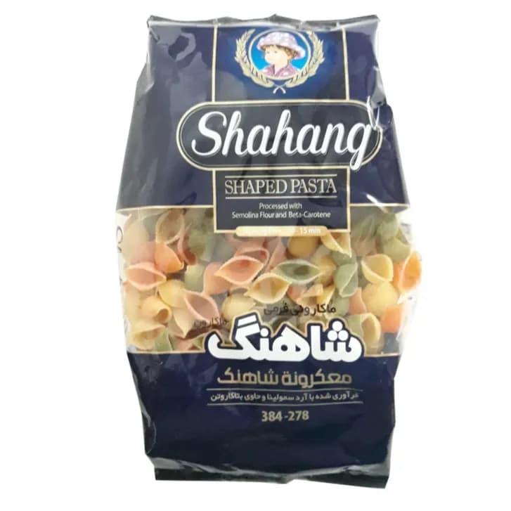 ماکارونی فرمی شاهنگ صدفی سبزیجات 400گرم