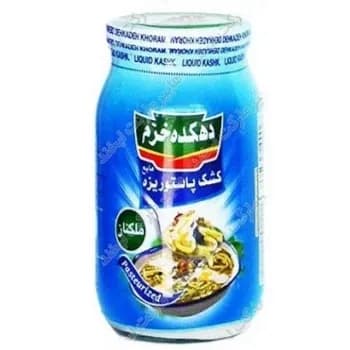 کشک مایع دهکده خرم شیشه 660گرم