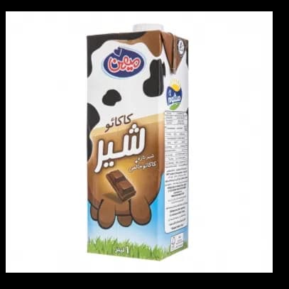 شیر کاکائو میهن پاکتی 1لیتر